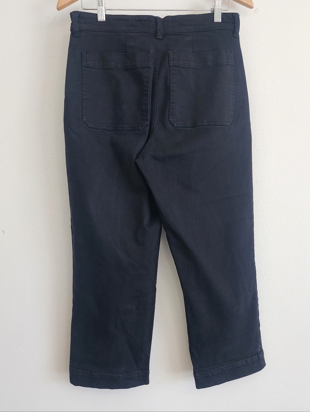 Everlane Cropped Straight Leg Pant Size 6 Short Black | Minimalist Quiet Luxury - Picture 8 of 13